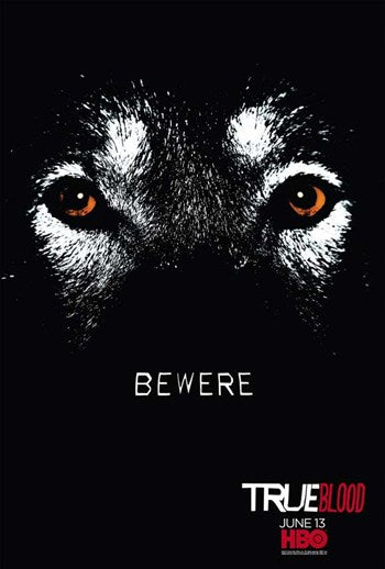 True Blood Movie Poster Print featuring supernatural themes.