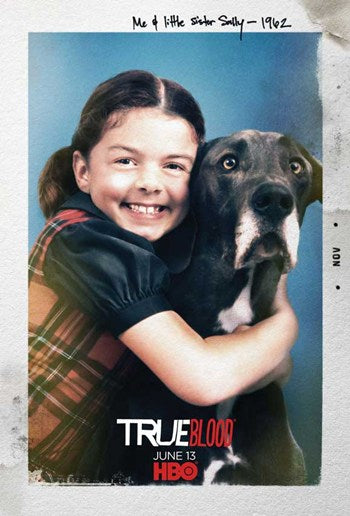 True Blood Movie Poster Print showcasing supernatural themes.