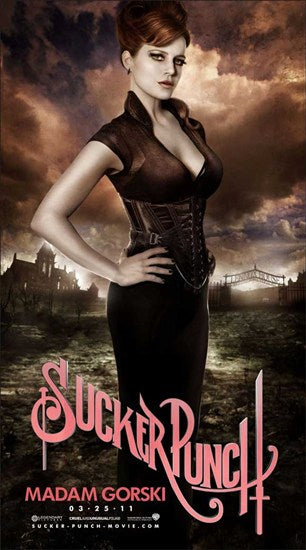 Sucker Punch Movie Poster Print featuring dynamic art and vibrant colors