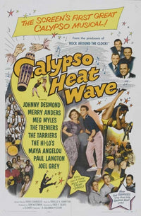 Calypso Heat Wave Movie Poster Print showcasing vibrant colors and summer vibes.