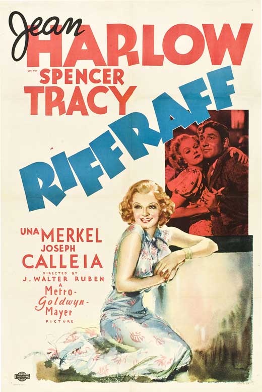 Riff Raff Movie Poster Print featuring vibrant visuals