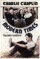Modern Times Movie Poster Print featuring classic cinema art.