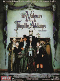Addams Family Values Movie Poster Print showcasing iconic design.