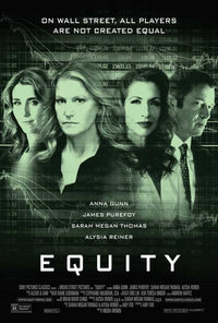 Equity Movie Poster Print showcasing cinematic themes and vibrant artwork.
