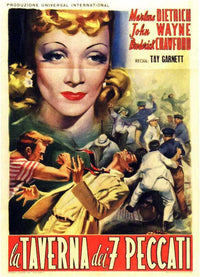 Seven Sinners Movie Poster Print showcasing cinematic art.