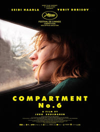 Compartment No 6 Movie Poster Print showcasing vibrant colors and cinematic art.