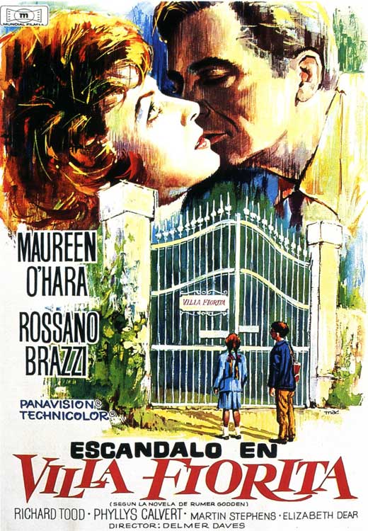 Battle of the Villa Fiorita Movie Poster Print showcasing classic film artwork.