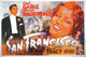 San Francisco Movie Poster Print showcasing vibrant cityscape art