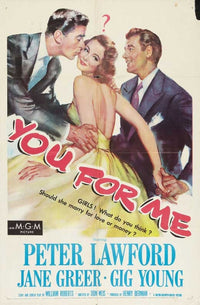 You for Me Movie Poster Print - Emotional Film Artwork