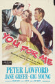 You for Me Movie Poster Print - Emotional Film Artwork