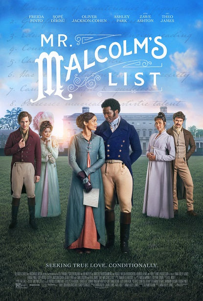 Mr. Malcom's List Movie Poster Print showcasing vibrant colors and cinematic design.