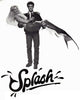 Splash Movie Poster - A classic romantic comedy poster for home decor.