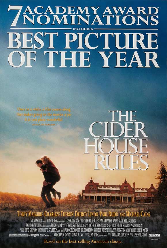 The Cider House Rules Movie Poster Print showcasing a cinematic theme.