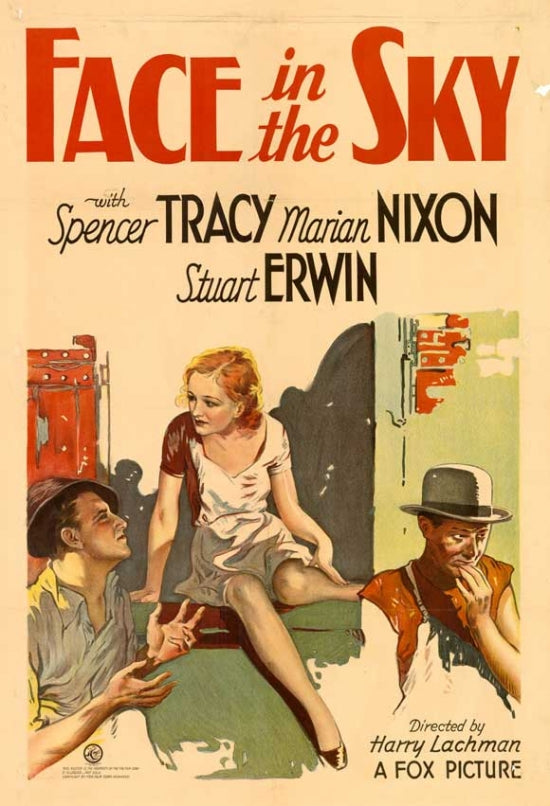 Face in the Sky Movie Poster Print showcasing cinematic art.
