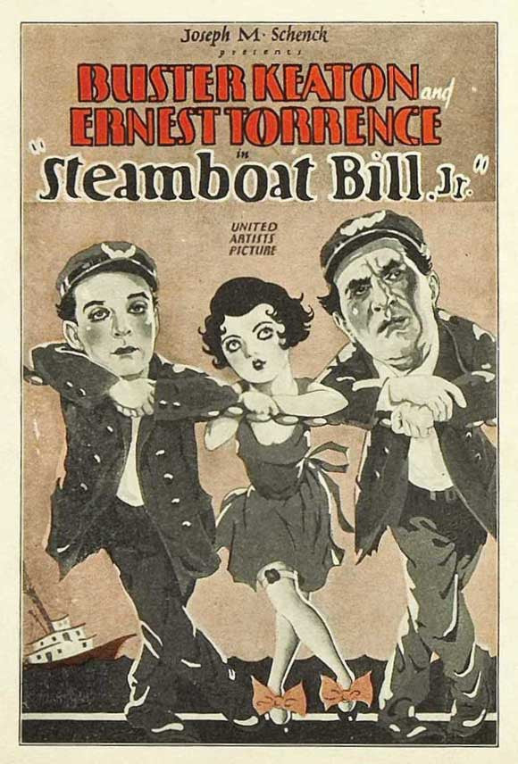 Steamboat Bill, Jr. Movie Poster Print (11x17)