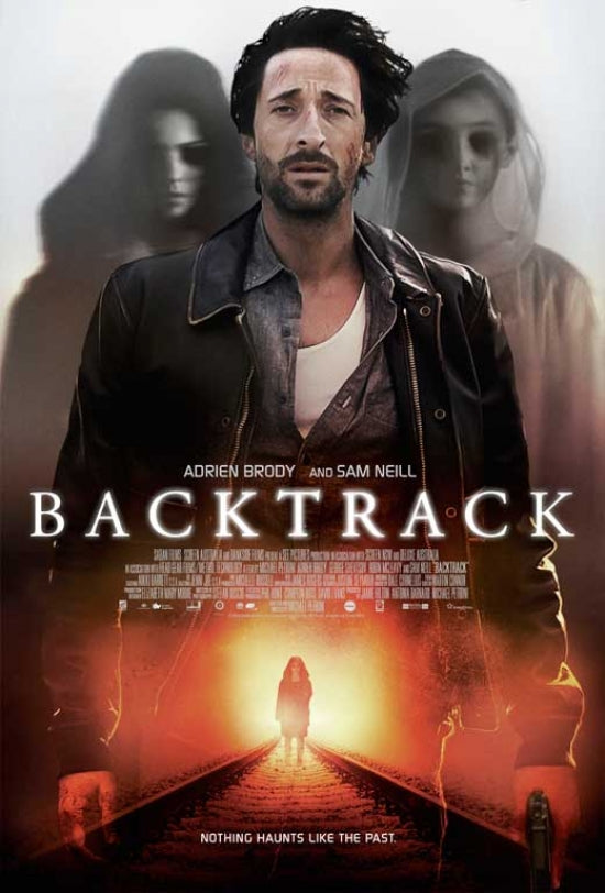 Backtrack Movie Poster featuring dramatic imagery and vibrant colors.