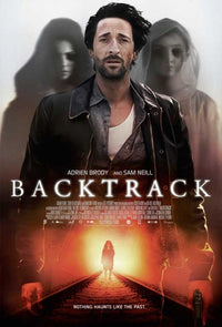 Backtrack Movie Poster featuring dramatic imagery and vibrant colors.