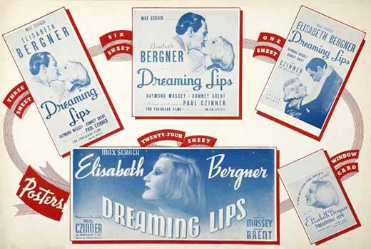 Dreaming Lips Movie Poster Print showcasing vibrant cinematic art.