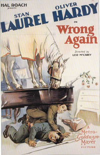 Wrong Again Movie Poster Print showcasing vibrant colors and cinematic art.