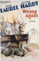 Wrong Again Movie Poster Print showcasing vibrant colors and cinematic art.