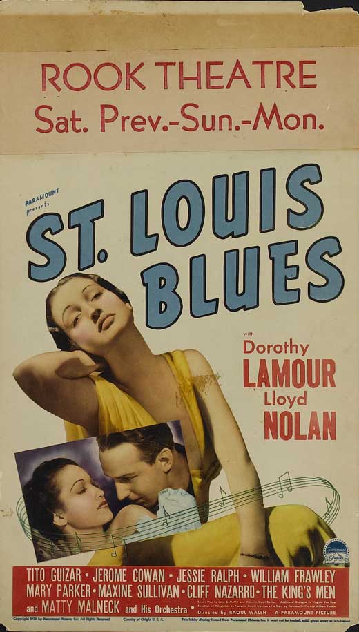 St. Louis Blues Movie Poster Print showcasing vibrant hockey art.