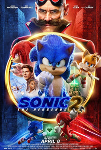 Sonic the Hedgehog 2 Movie Poster Print (27x40)