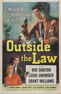 Outside the Law Movie Poster Print showcasing cinematic art.