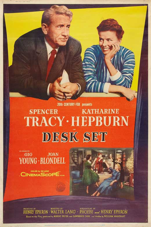 Desk Set Movie Poster Print (27x40) - Perfect for Home or Office