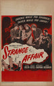 Strange Affair Movie Poster Print showcasing cinematic art