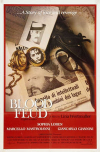 Blood Feud Movie Poster Print showcasing cinematic art.