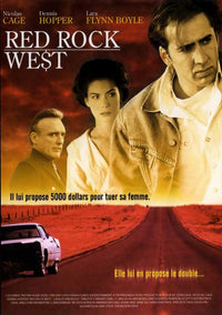 Red Rock West Movie Poster Print showcasing a thrilling cinematic scene.