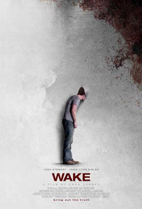 Wake Movie Poster Print featuring vibrant film imagery