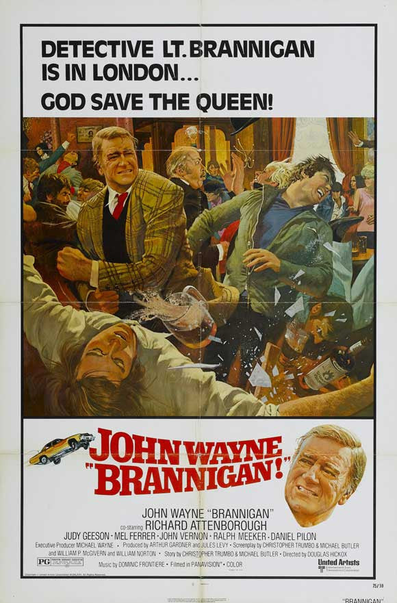 Brannigan Movie Poster Print (11 x 17) - Classic Film Art
