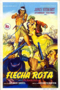 Broken Arrow Movie Poster Print showcasing dramatic visuals.