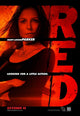 Red Movie Poster Print showcasing vibrant colors and bold design.