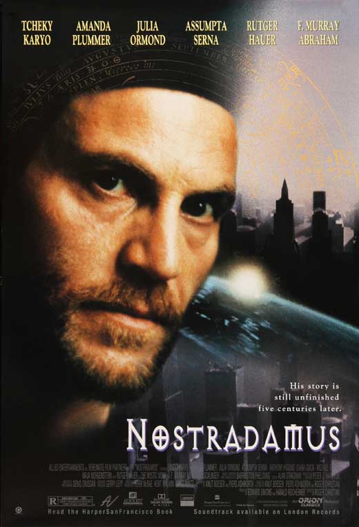 Nostradamus Movie Poster Print featuring a captivating design
