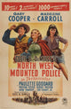 North West Mounted Police Movie Poster Print featuring classic cinema artwork