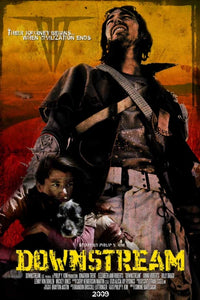 Downstream Movie Poster Print showcasing vibrant cinematic imagery.