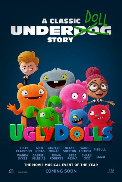 UglyDolls Movie Poster Print (11x17) | Posterazzi