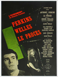 The Trial Movie Poster Print showcasing intense drama and storytelling.