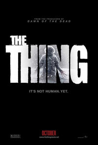 The Thing Movie Poster Print featuring classic horror film artwork