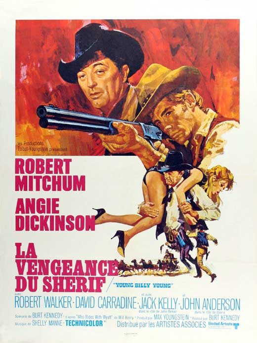 Young Billy Young Movie Poster Print showcasing classic film imagery.