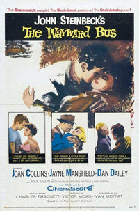 Wayward Bus Movie Poster Print featuring classic film art.