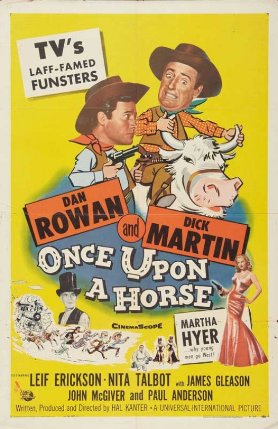 Once Upon a Horse Movie Poster Print featuring an equestrian adventure theme.