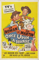 Once Upon a Horse Movie Poster Print featuring an equestrian adventure theme.
