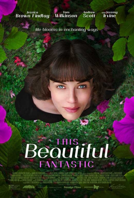 The Beautiful Fantastic Movie Poster Print featuring vibrant colors and whimsical design.