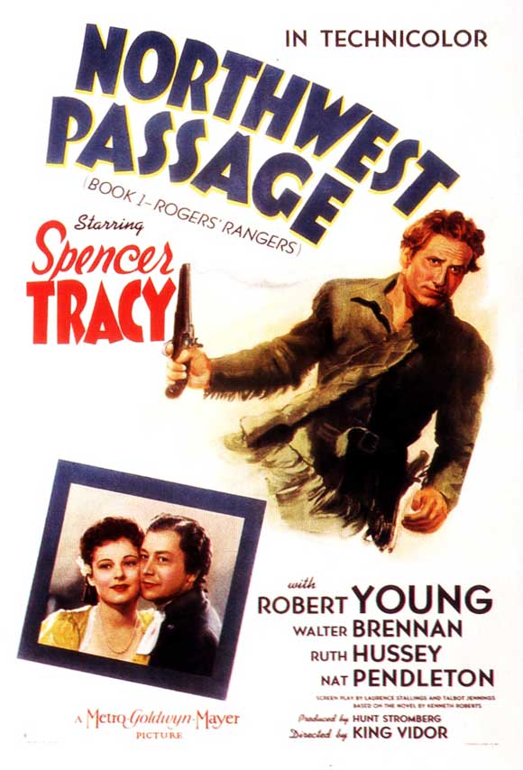 Northwest Passage Movie Poster Print showcasing breathtaking wilderness and adventure.