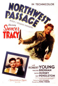 Northwest Passage Movie Poster Print showcasing breathtaking wilderness and adventure.