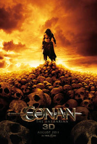 Conan the Barbarian Movie Poster Print featuring iconic fantasy artwork.