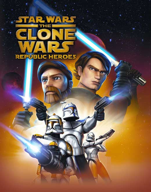Star Wars: The Clone Wars Movie Poster Print (11x17)